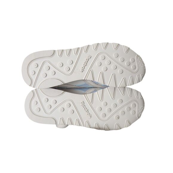Reebok Women's Classic Nylon Sneaker Size 8 Bone/Pale Blue/Chalk - Picture 6 of 11